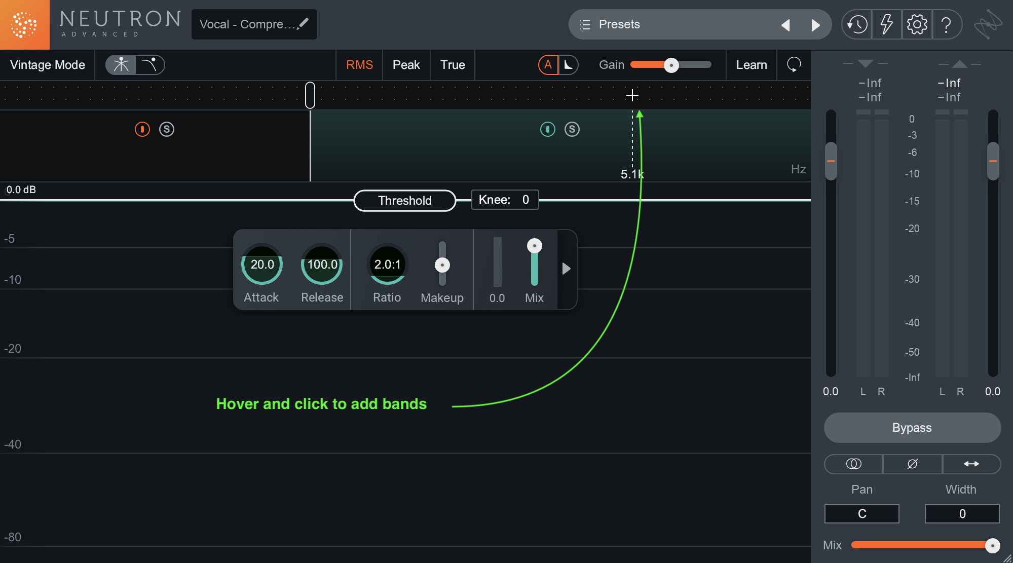 Adding bands to the Neutron 3 Compressor module