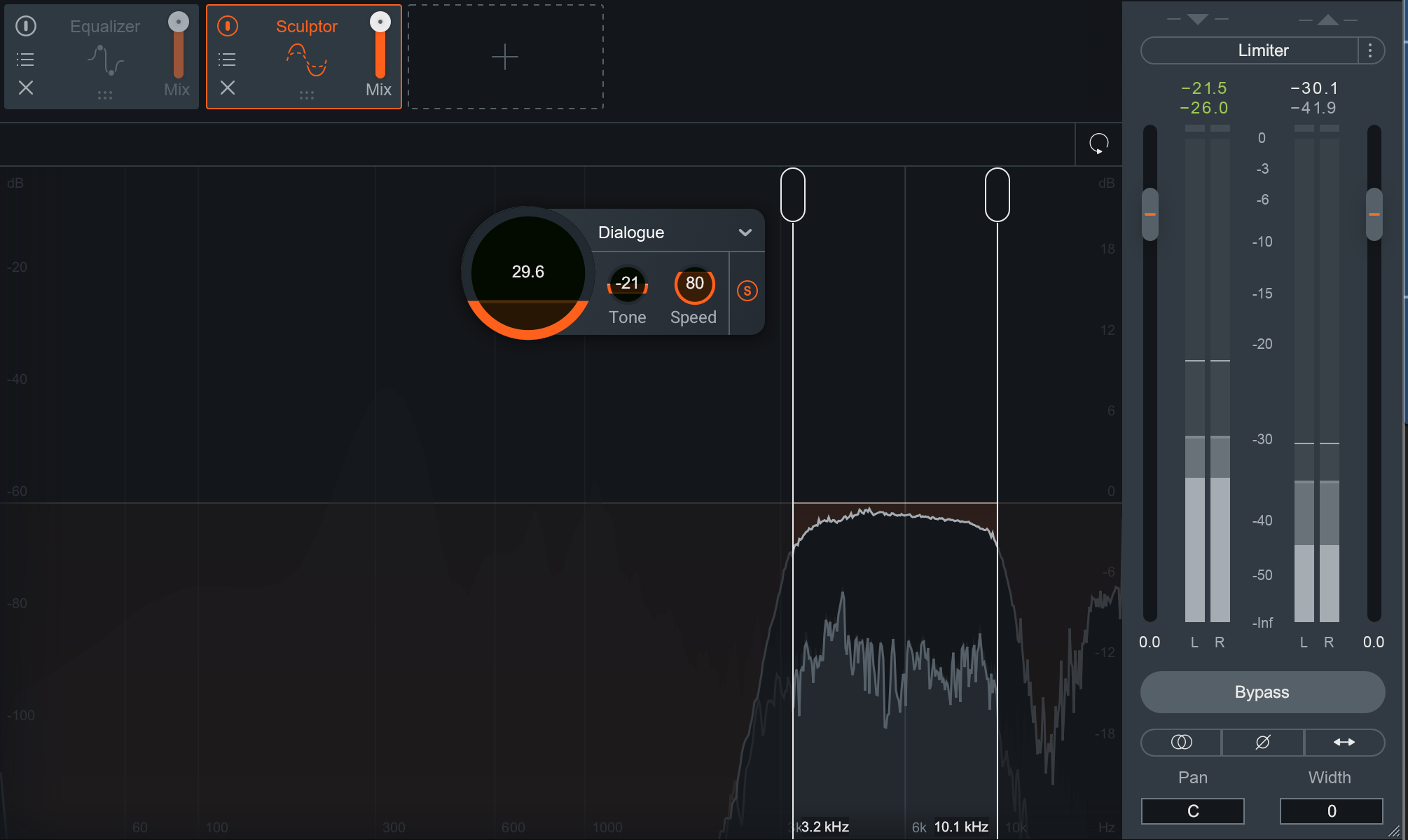 Targeting certain frequencies with Sculptor in Neutron 3