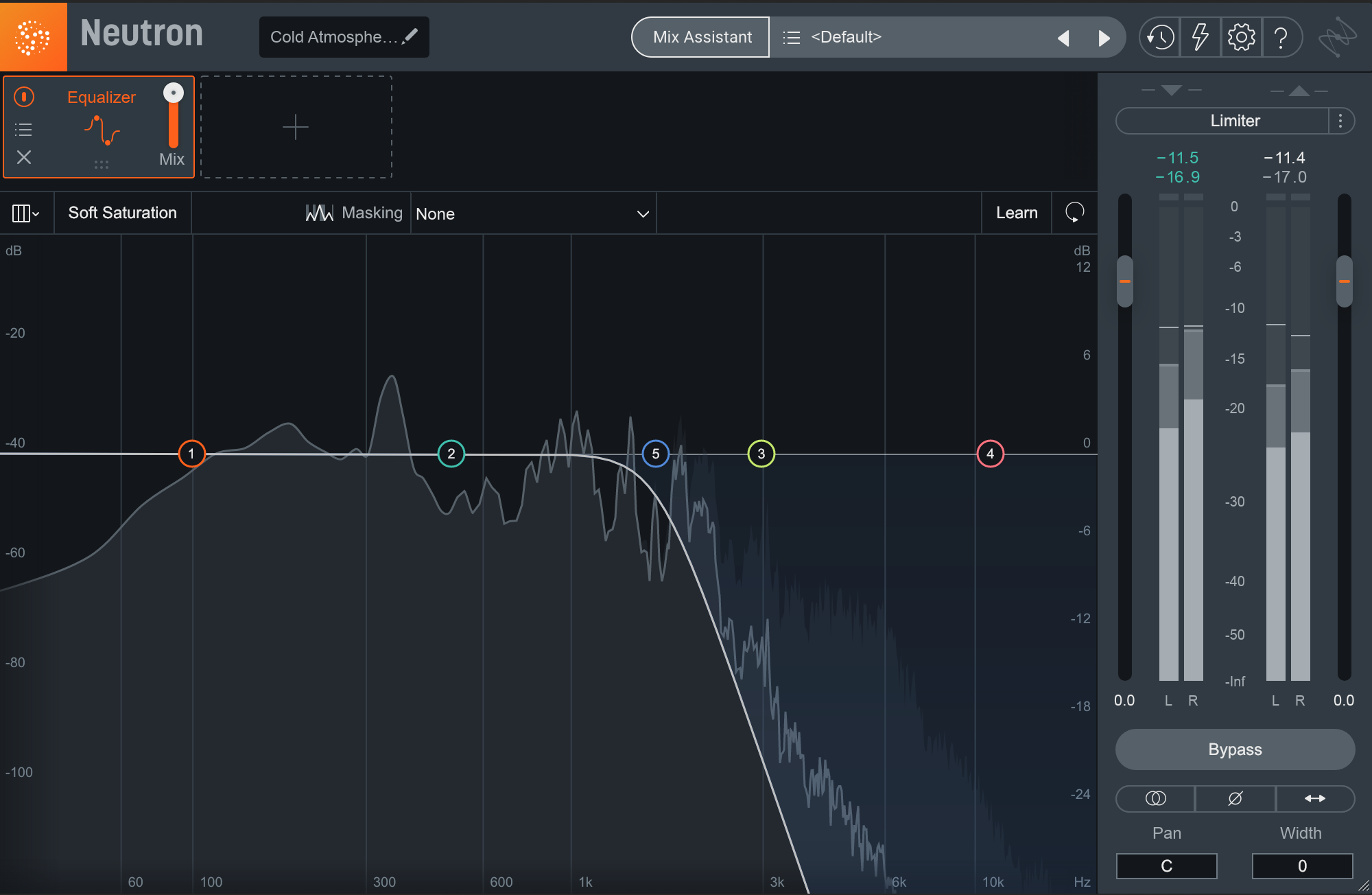 Using a low pass filter in Neutron for higher depth