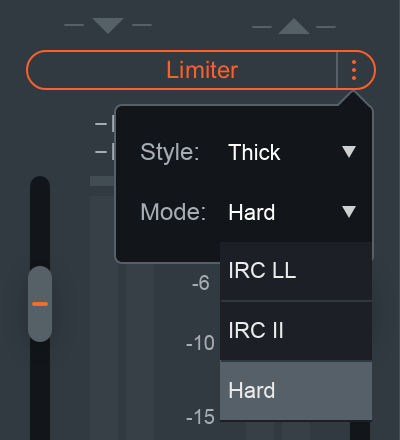 Neutron 3 Limiter settings