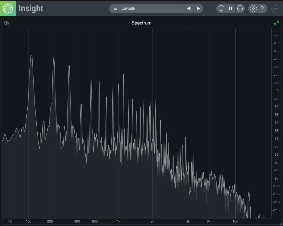 Screenshot 2 - Frequency spectrum of a guitar string pluck in Insight.jpeg