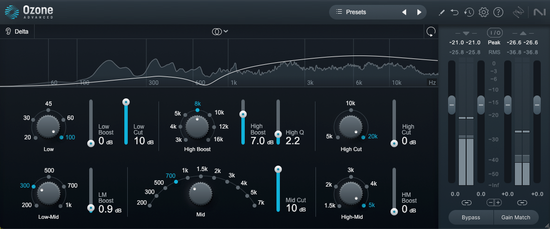 1st - parallel EQ