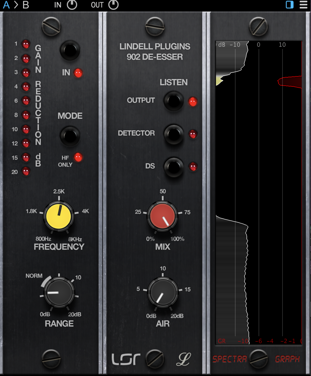 Lindell 902 De-esser plugin