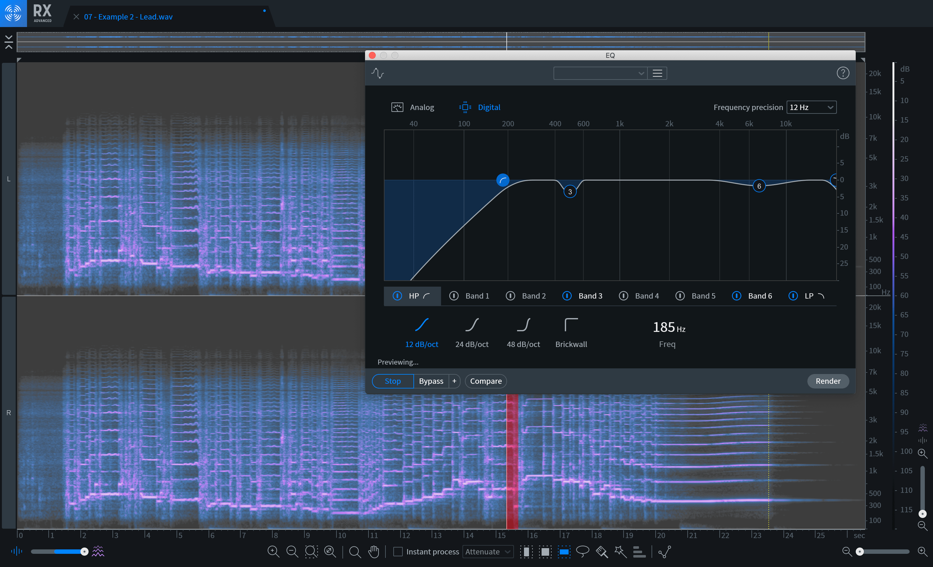 EQ in RX 8