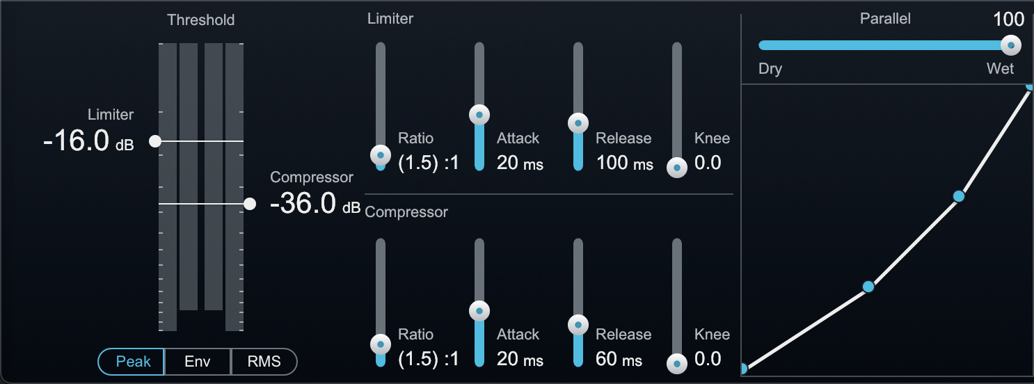 Upward compression and upward expansion together