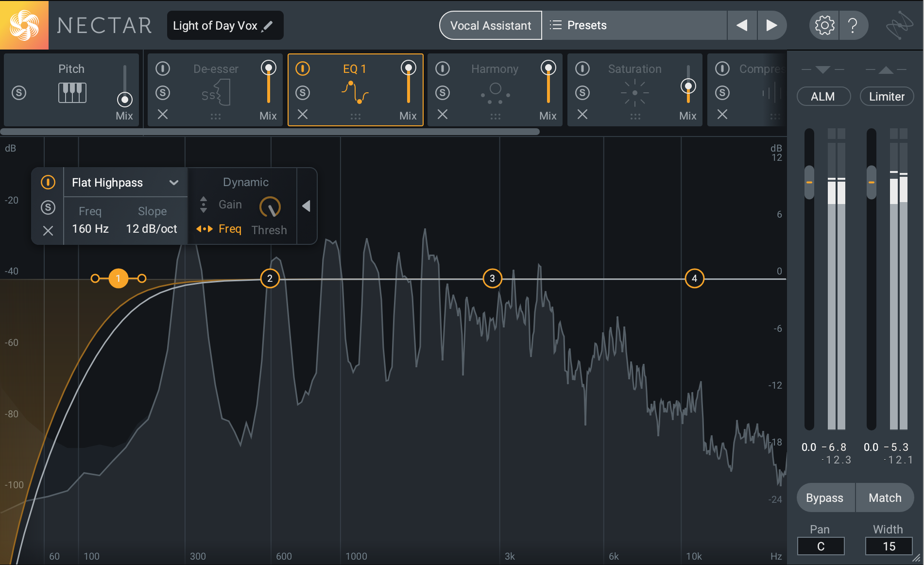 Follow EQ in Nectar 3