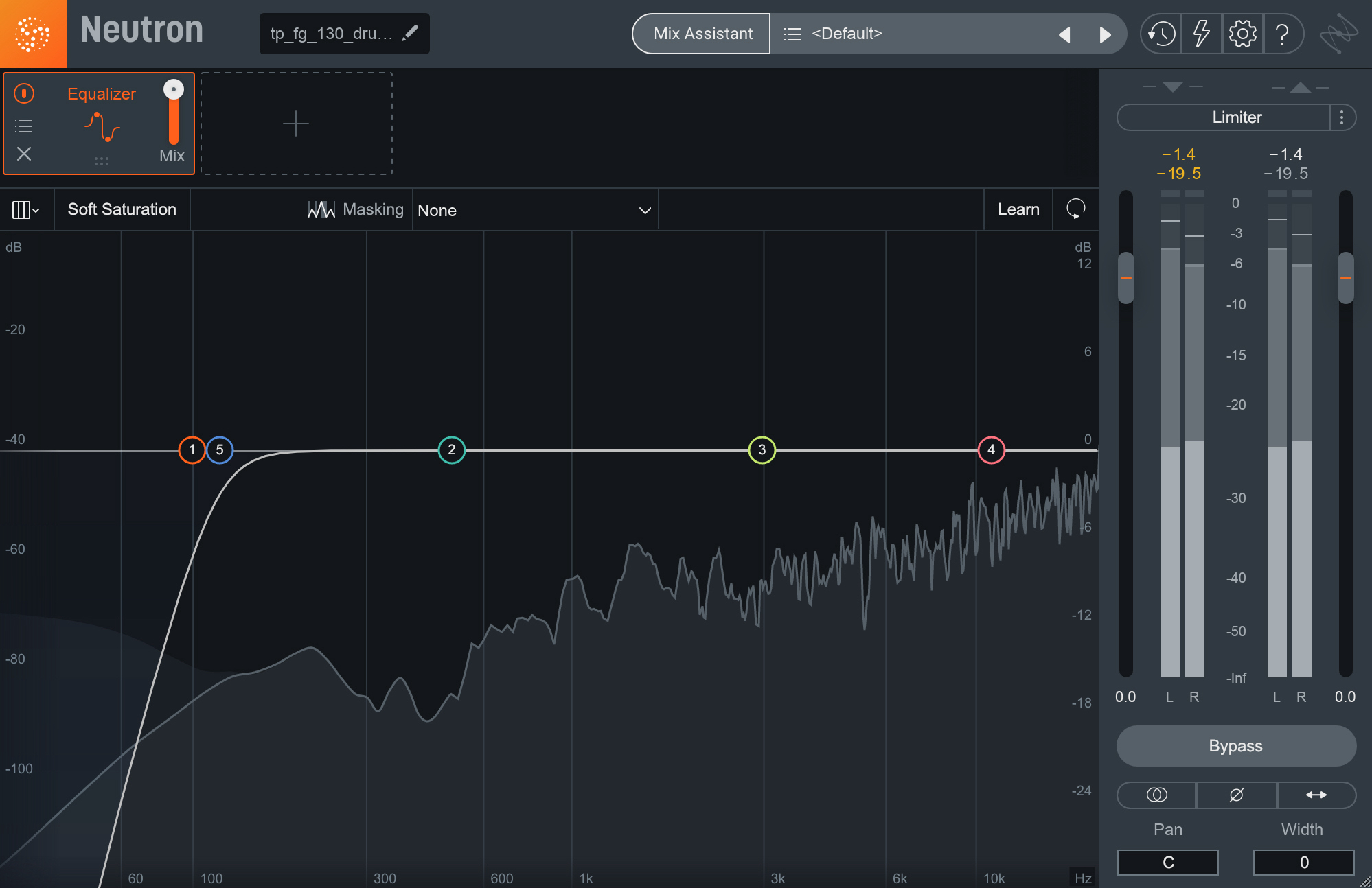 high pass filter in neutron pro