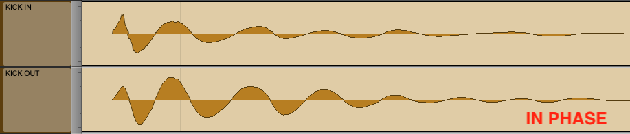 Image 06 - Waveform view of two microphones on a single kick drum, IN phase with each other.png