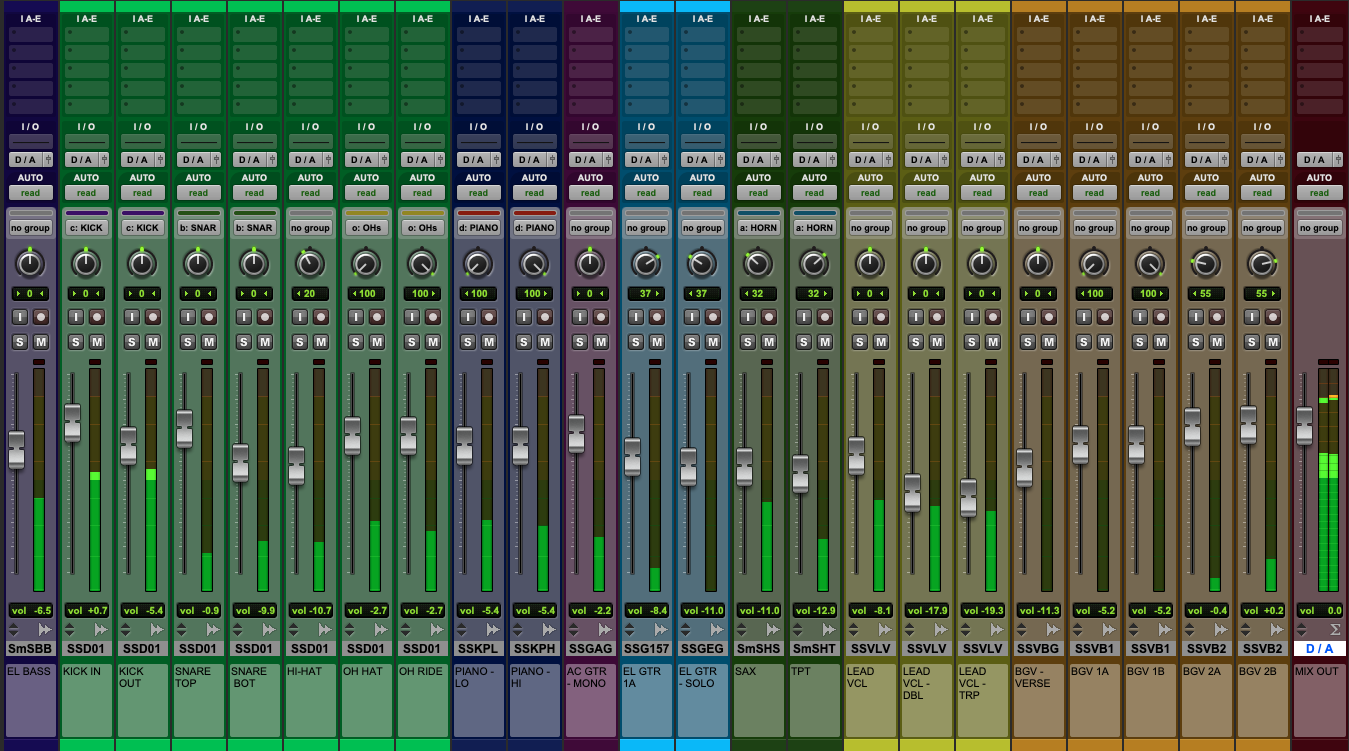 Image 11 - DAW mixer showing a static mix. Only levels and panning. Zero processing.png