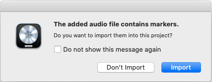 Import markers as well into your mastering project